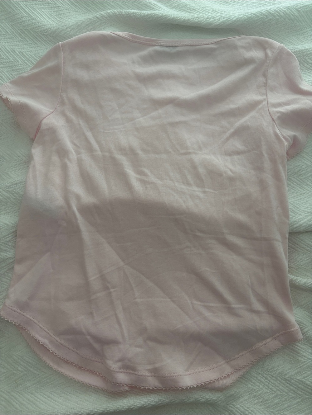 Cou cou pink cotton tee - Picture 4 of 4